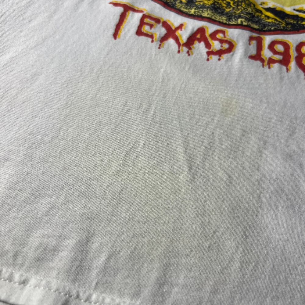 Iron Maiden Texas 1982 The Beast Tames Texas Tee L - Picture 10 of 11